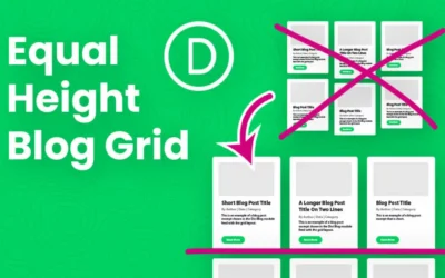 Comment uniformiser la hauteur des articles dans le module Blog