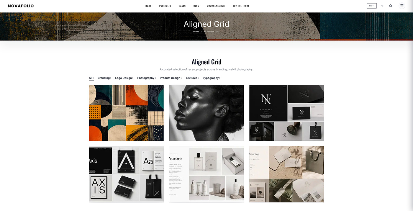 aligned grid